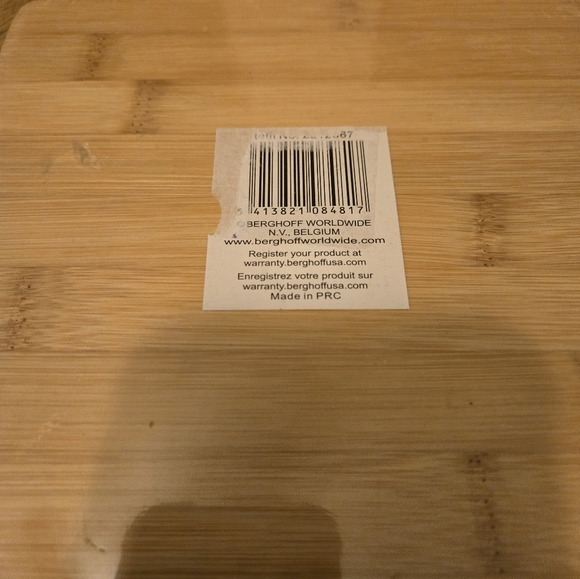 BergHOFF Bamboo Multi-Colored Trivets, Set Of 4 - Picture 2 of 3